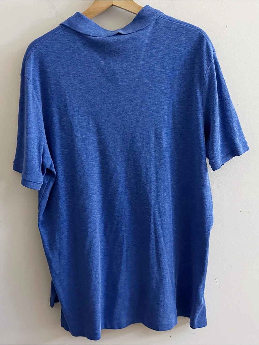 Polo by Ralph Lauren Royal Blue Marble Short-Sleeve Polo Casual Golf Preppy